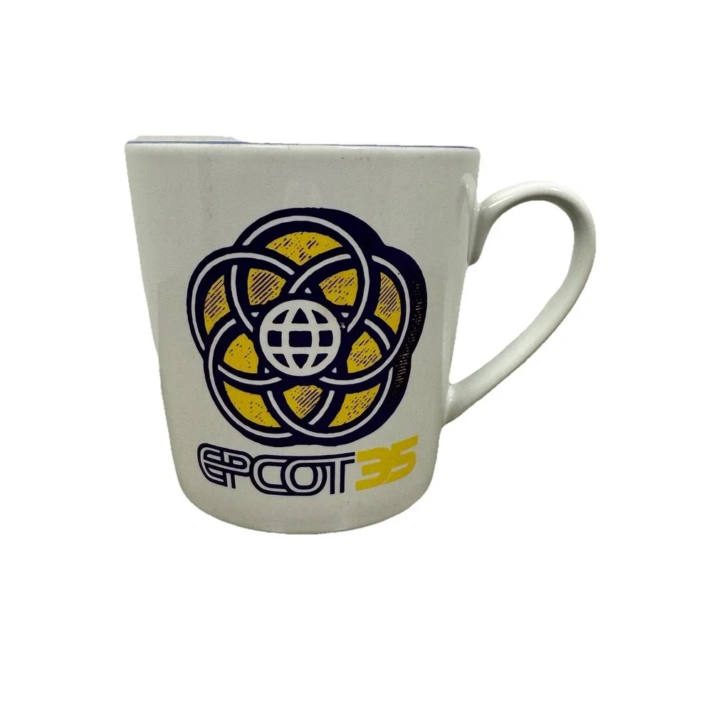 Disney Parks Starbucks Exclusive EPCOT 35th Anniversary‎ Ceramic Coffee Tea Mug